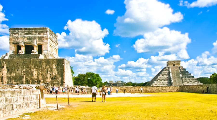 Top autohuuropties in Chichen Itza